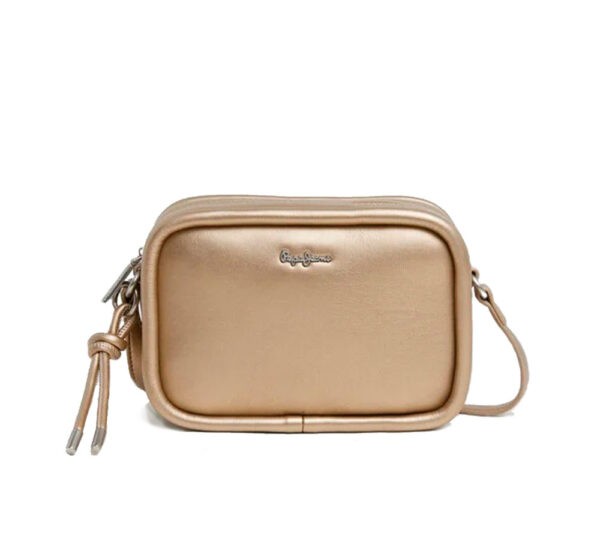 Pepe Jeans Bolso Brianae Metal Dorada