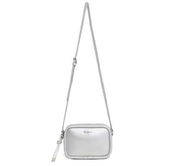 Pepe Jeans Bolso Brianae Metal Plata - Imagen 3