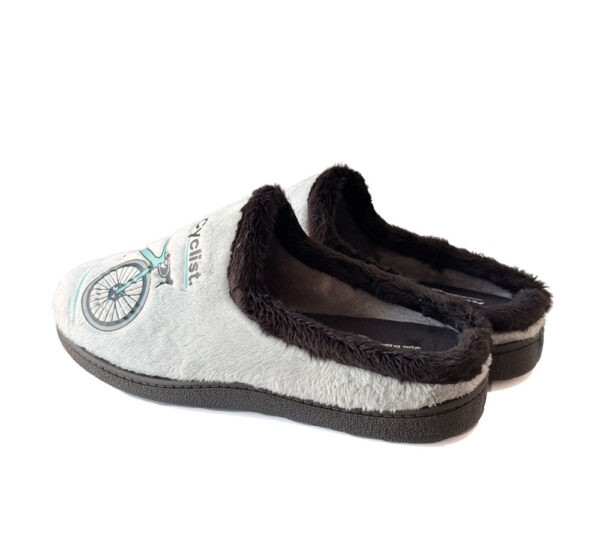 Plumaflex Zapatillas Hombre Abiertas Bicicleta Gris - Imagen 4