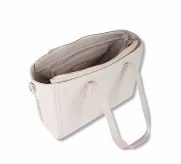 Valentino Bags Mujer Fosca Re Ecru - Imagen 4