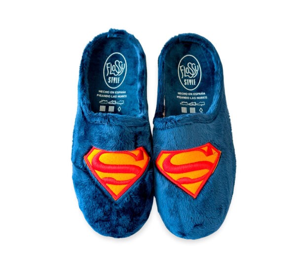 Flossy Zapatillas Descalzas Hombre Azul Superman - Imagen 2