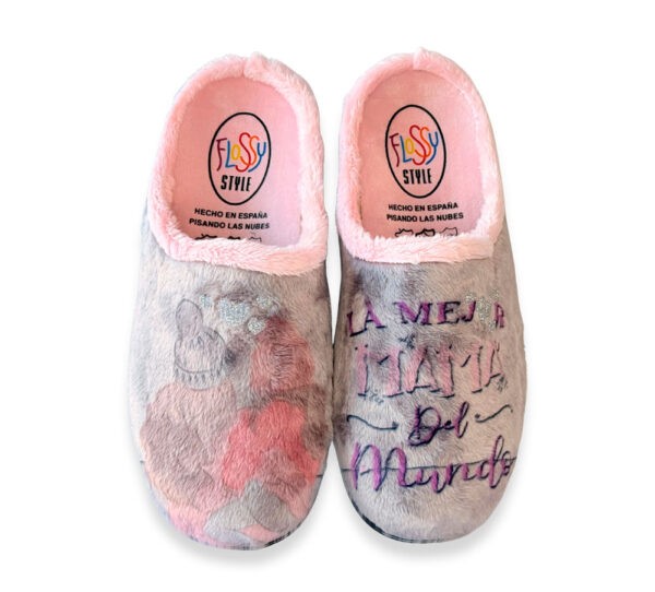 Flossy Zapatillas Mujer Marrón Mamá - Imagen 2