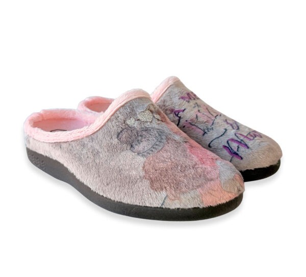 Flossy Zapatillas Mujer Marrón Mamá - Imagen 3