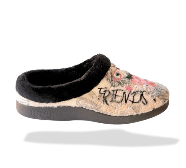 Flossy Zapatilla Mujer Abiertas Bailarina Beige