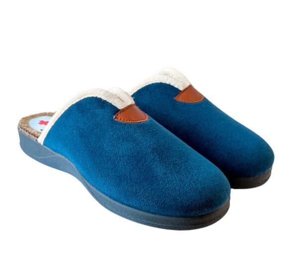 Ruiz Gallego Zapatilla Mujer Abierta Azul - Imagen 2