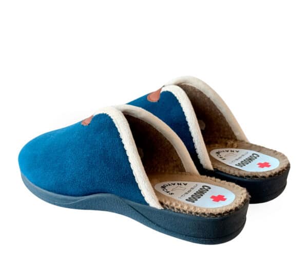 Ruiz Gallego Zapatilla Mujer Abierta Azul - Imagen 3