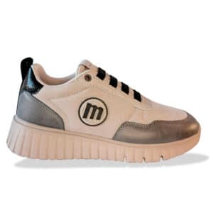 Mustang Deportivo mujer taupe plomo