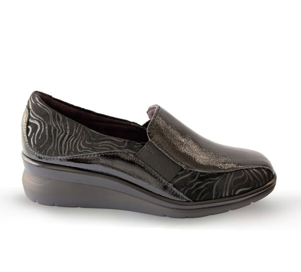 Pitillos Mocasín Mujer Negro