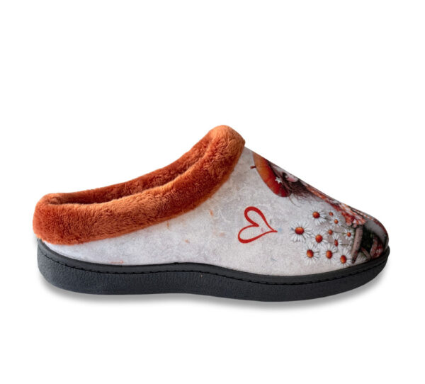 Pluma Flex Zapatilla Mujer Naranja
