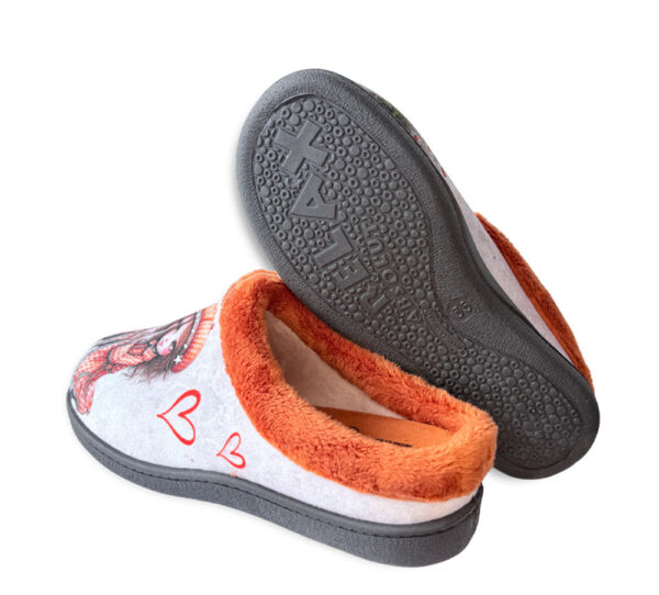 Pluma Flex Zapatilla Mujer Naranja - Imagen 3
