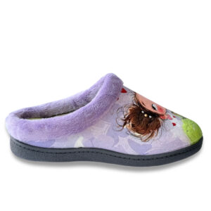 Pluma Flex Zapatilla Mujer Moño Lila