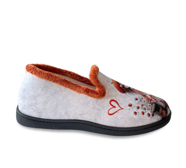 Pluma Flex Zapatilla Mujer Margarita Naranja