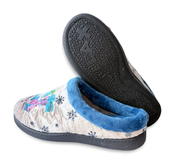 Pluma Flex Zapatilla Mujer Winter Azul - Imagen 4
