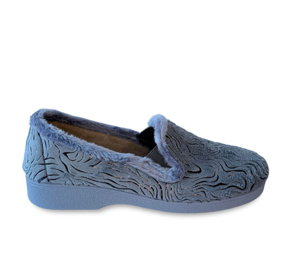 A Campello Zapatilla Mujer Cerrada Azul Cielo