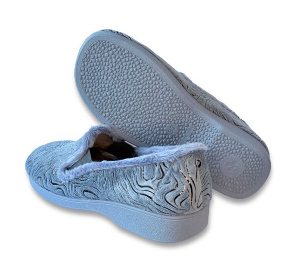 A Campello Zapatilla Mujer Cerrada Azul Cielo - Imagen 4