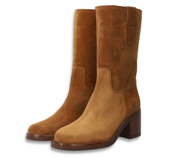 Alpe Bota Alta Mujer Serraje Cuero - Imagen 4