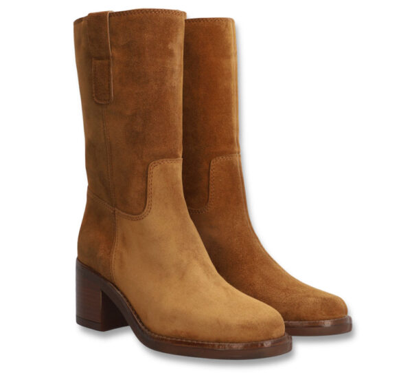Alpe Bota Alta Mujer Serraje Cuero - Imagen 2