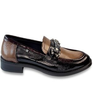 Dorking Zapato Mocasín Mujer Negro