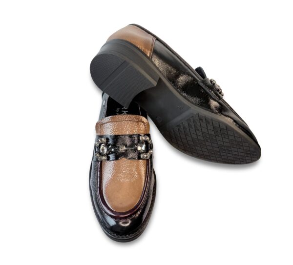 Dorking Zapato Mocasín Mujer Negro - Imagen 4