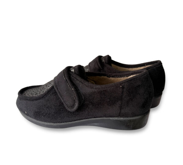 Doctor Cutillas Zapatilla Mujer Velcro Negro - Imagen 3