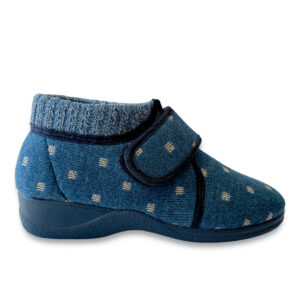 Doctor Cutillas Zapatilla Mujer Velcro Negro