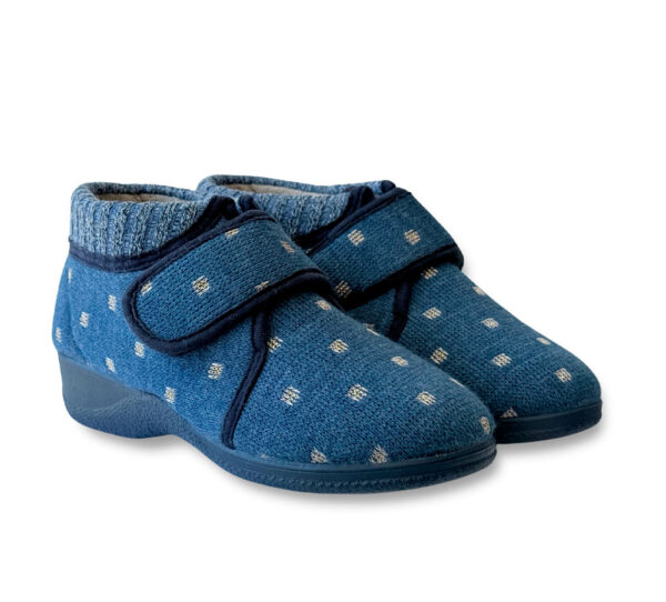 Doctor Cutillas Zapatilla Mujer Velcro Negro - Imagen 2