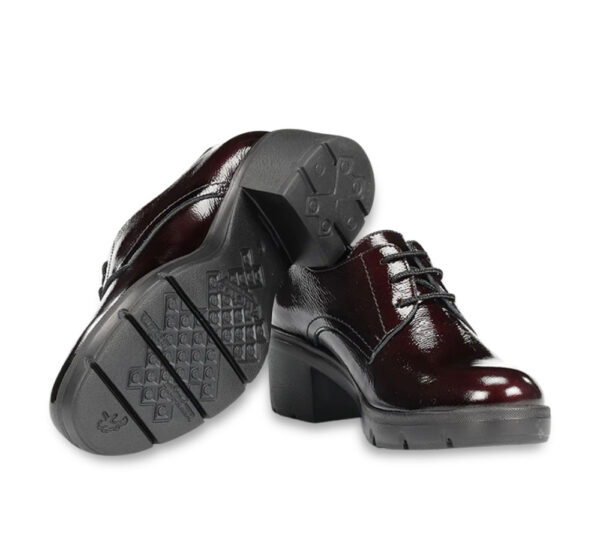 Fluchos Zapato Mujer Burdeos - Imagen 4