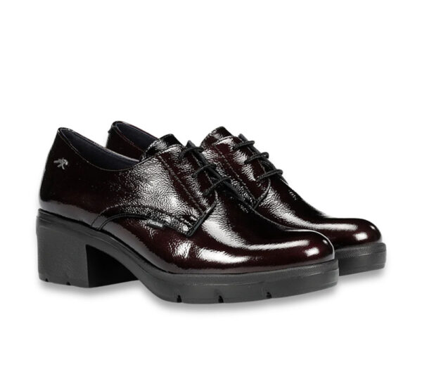 Fluchos Zapato Mujer Burdeos - Imagen 2