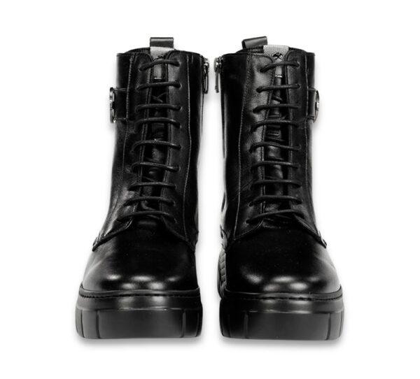 Fluchos Botín Mujer ILIA Piel Negro - Imagen 4