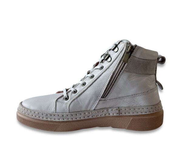 48+Hours Botín Sport Mujer Piel Beige - Imagen 2