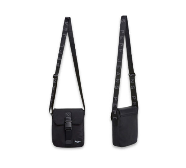 Pepe Jeans Bandolera Gus Negro - Imagen 2