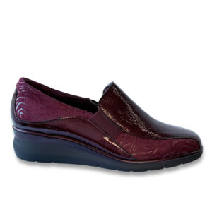 Pitillos Mocasín Mujer Burdeos