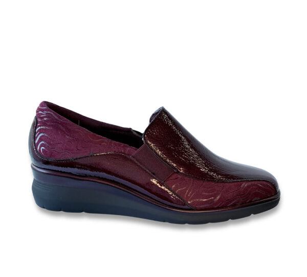 Pitillos Mocasín Mujer Burdeos