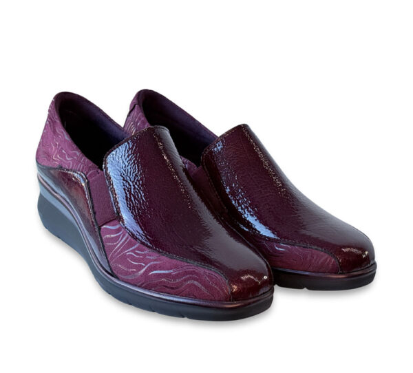 Pitillos Mocasín Mujer Burdeos - Imagen 3