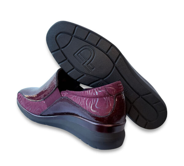 Pitillos Mocasín Mujer Burdeos - Imagen 4