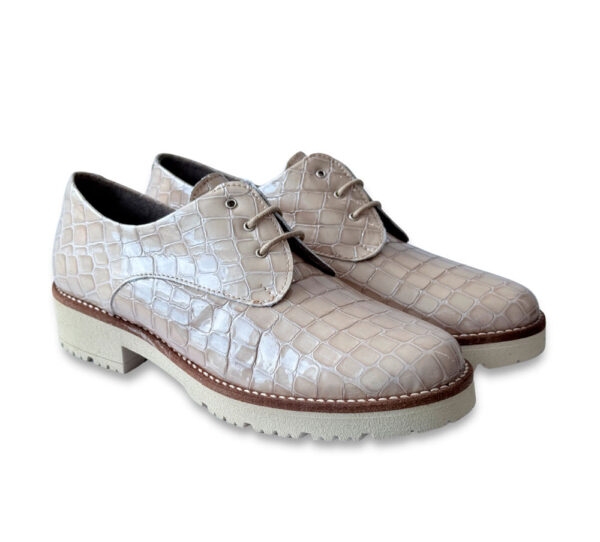 Pitillos Zapato Mujer Piedra - Imagen 3