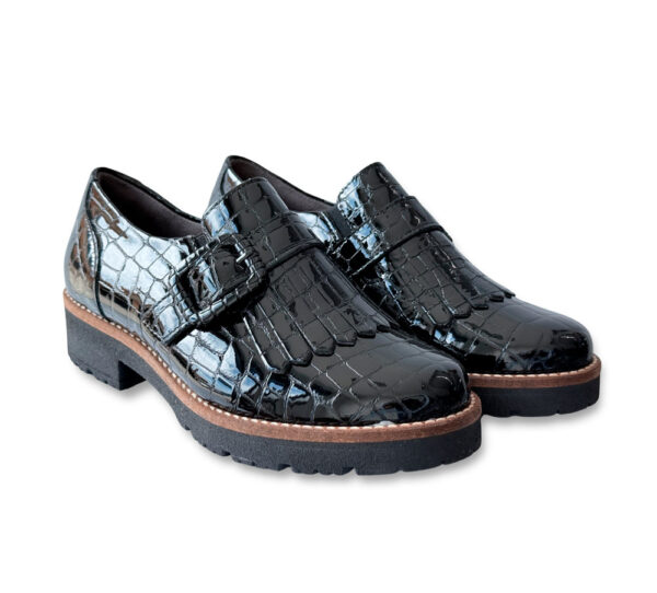 Pitillos Zapato Mujer Negro - Imagen 2
