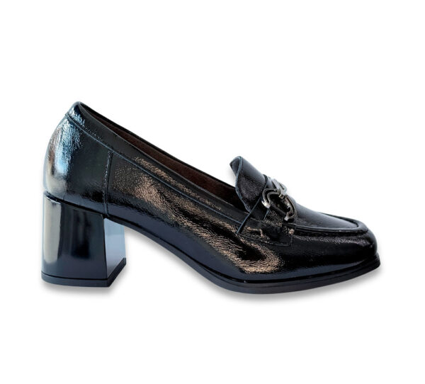 Pitillos Zapato Mujer Tacón Negro