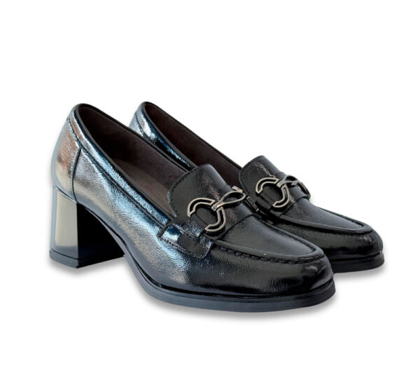 Pitillos Zapato Mujer Tacón Negro - Imagen 2