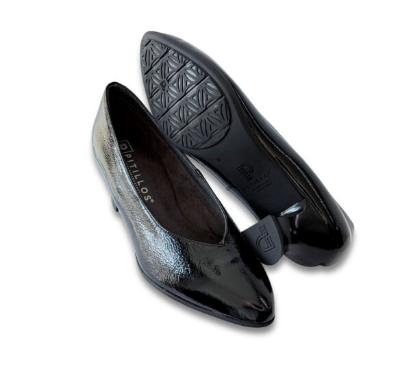 Pitillos Zapato Salón Mujer Negro - Imagen 2