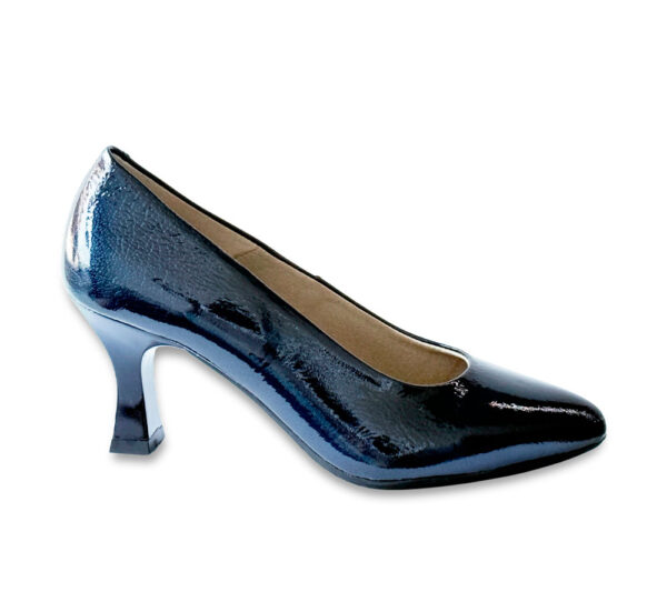 Pitillos Zapato Mujer Tacón Azul Marino
