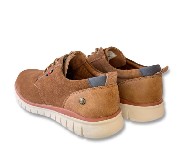 Xti Zapato Hombre Cordones Camel - Imagen 4
