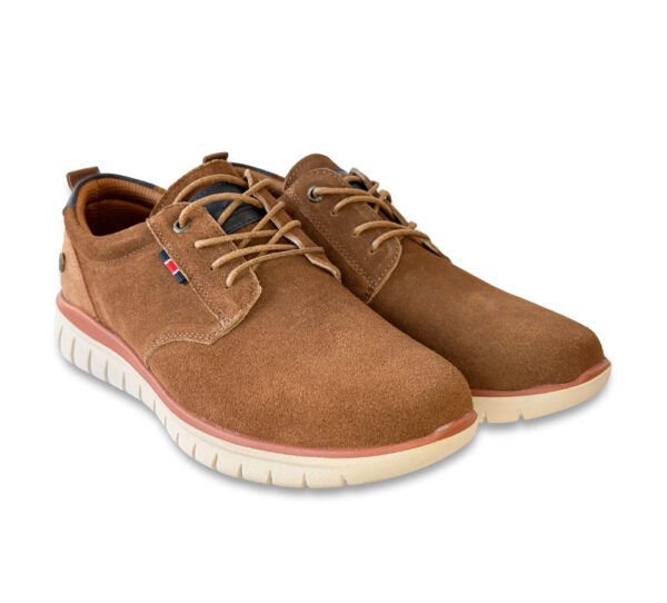 Xti Zapato Hombre Cordones Camel - Imagen 3