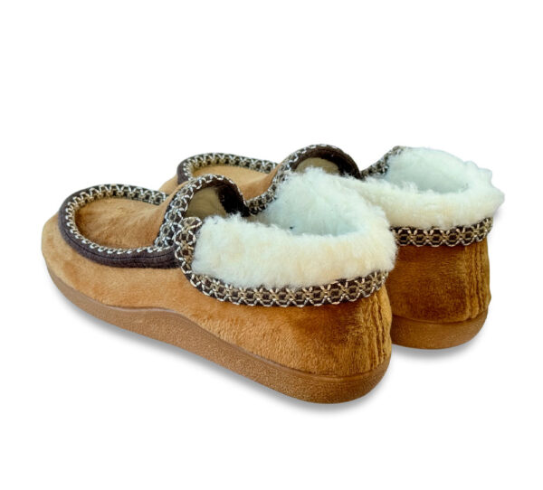 Zel’s Zapatilla Mujer Cerrada Marrón - Imagen 3