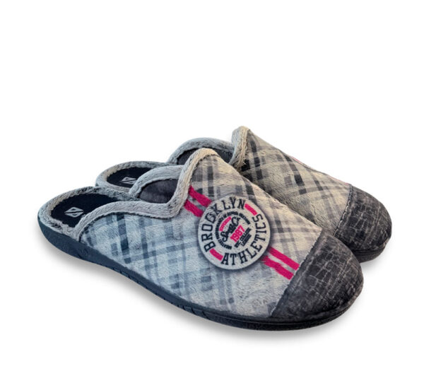 Alberola Zapatilla Hombre Abierta Gris - Imagen 2