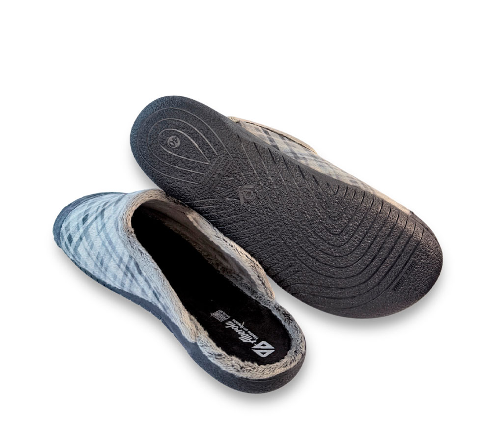 Alberola Zapatilla Hombre Abierta Gris - Imagen 4