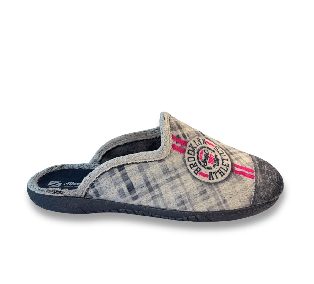 Alberola Zapatilla Hombre Abierta Gris
