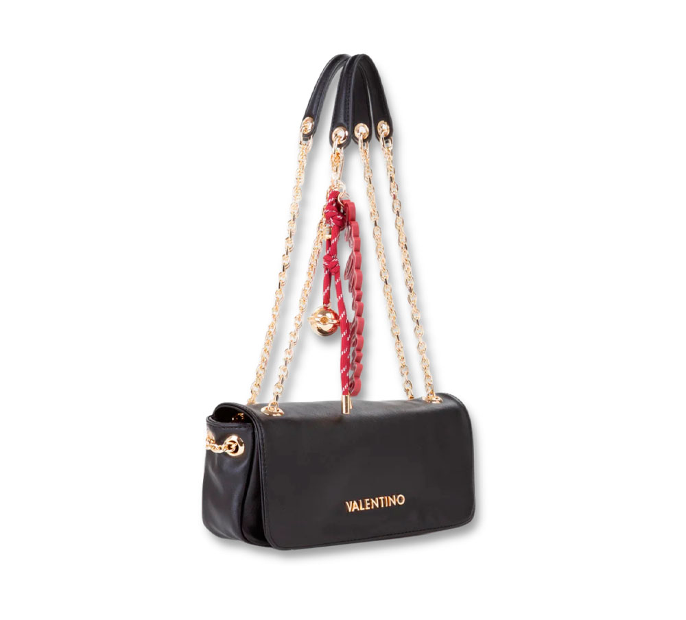 Valentino Bags Bolso de Hombro Winter Re Negro - Imagen 2