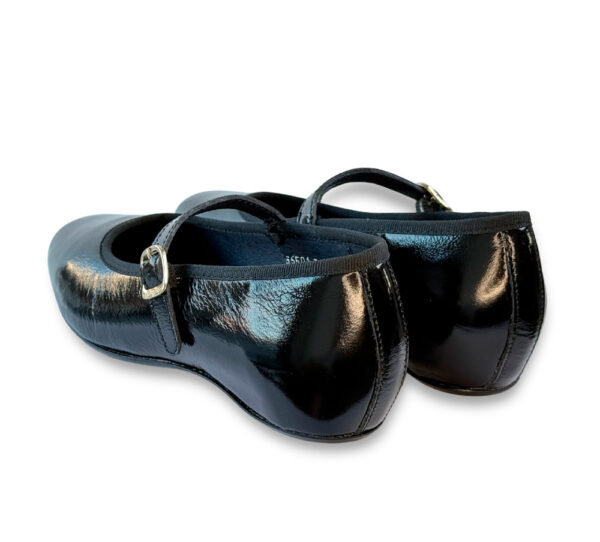 Callaghan Zapato Mujer Rock Piel Negro - Imagen 3