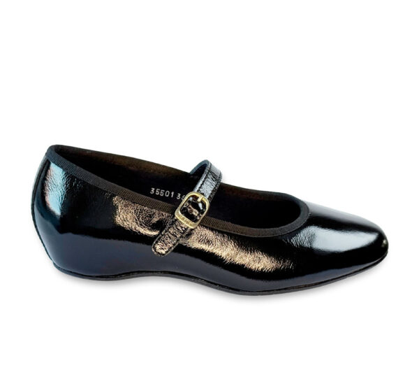 Callaghan Zapato Mujer Rock Piel Negro